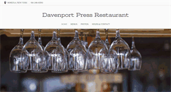 Desktop Screenshot of davenportpress.com